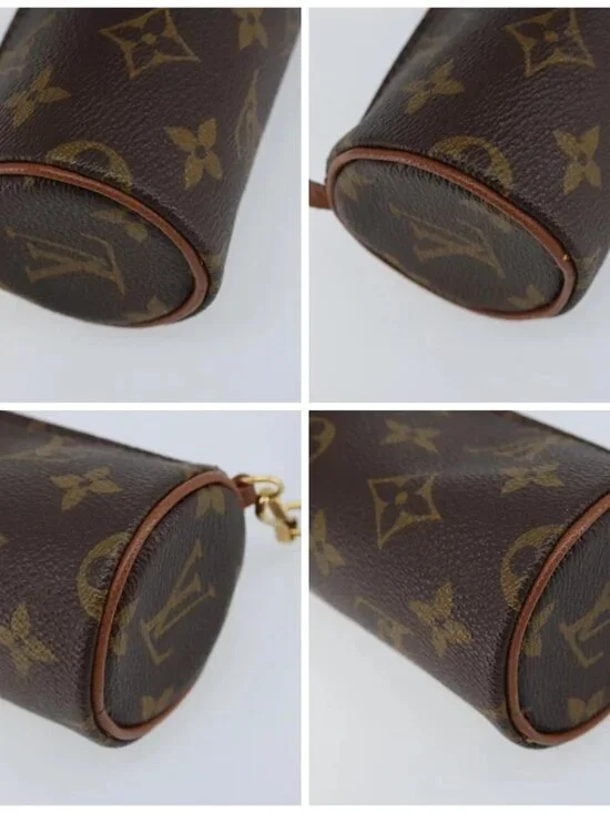 LOUIS VUITTON Monogram Papillon Pouch LV Auth - Picture 16 of 16